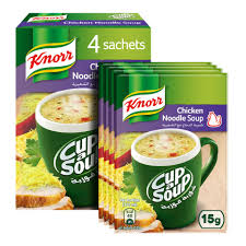 Knorr Cup-A-Soup Chicken Noodle Soup Mix 15gm x4