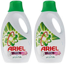 Ariel Power Gel Laundry Detergent Downy Scent Top & Front Load 1.8Ltrx2