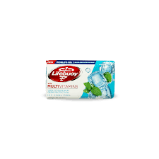 Lifebuoy Icy Cool Feel Soap Bar with Multivitamins 125GM