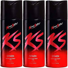 Kama Sutra Spark Deodorant Sprays 3x150ml