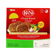 K&N's Frozen Chapli Kabab (8 Pieces) 592g