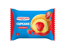 Americana Strawberry Cupcake 28GM