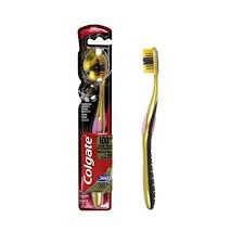 COLGATE CHARCOL T/BRUSH GOLD