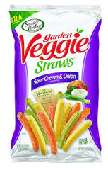 Sensible Portions Garden Veggie Straws Sour Cream & Onion Flavor - gluten free, artificial flavor free, preservatives free