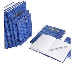 NOTE BOOK A6 2QR BLUE