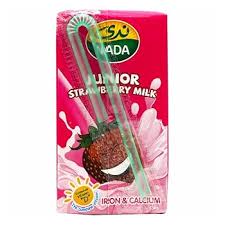 Nada Junior Long Life Strawberry Milk 125ML