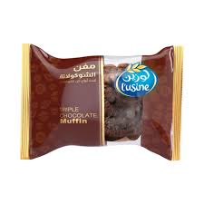 L'USINE TRIPPLE CHOCOLATE MUFFIN 60GM 0