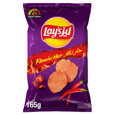 Lays Flaming Hot Potato Chips 48g