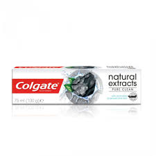 Colgate Natural Extract Pure Clean Toothpaste with Charcoal & Mint 75ml
