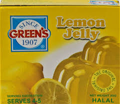 Greens Lemon Jelly Dessert Mix (Serves Up To 4-5 People) 80gm