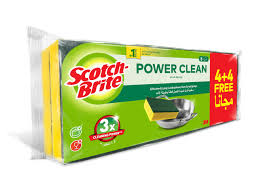 Scotch-Brite Classic Scrub Sponges (4+4 Free) 8Per Pack
