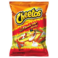 LAYS CHEETOS CRUNCHY FLAMIN HOT 205G