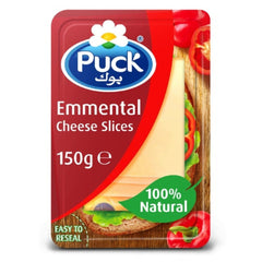 Puck Emmental Natural Cheese Slices 150 g