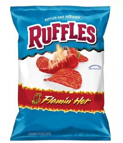 RUFFLES FALAMIN HOT 184.2GM