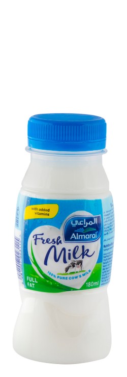 Almarai Fresh Full Fat Milk 180ml N