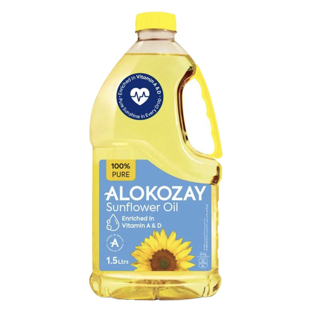 Alokozay Pure Sunflower Oil 1.5 Litres