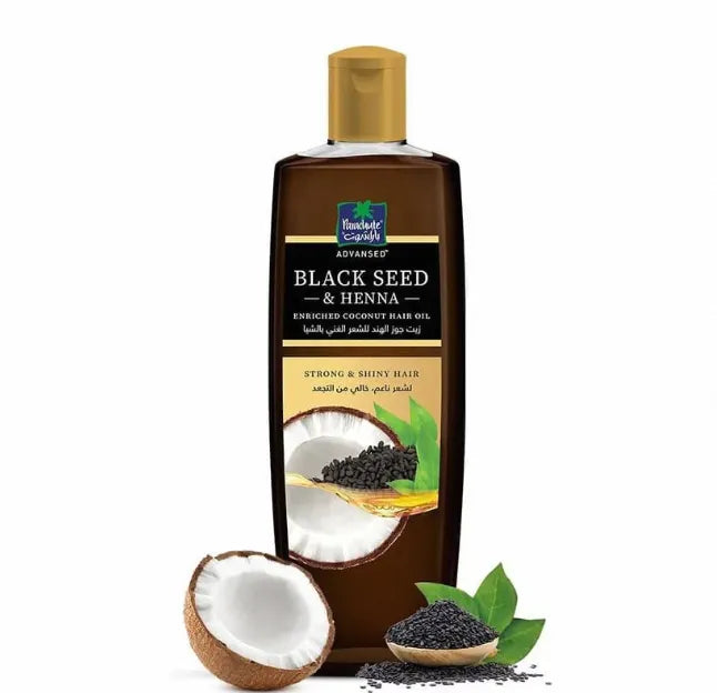 PARACHUTE BLACK SEED &HENNA COCONUT HAIR OIL 200ML