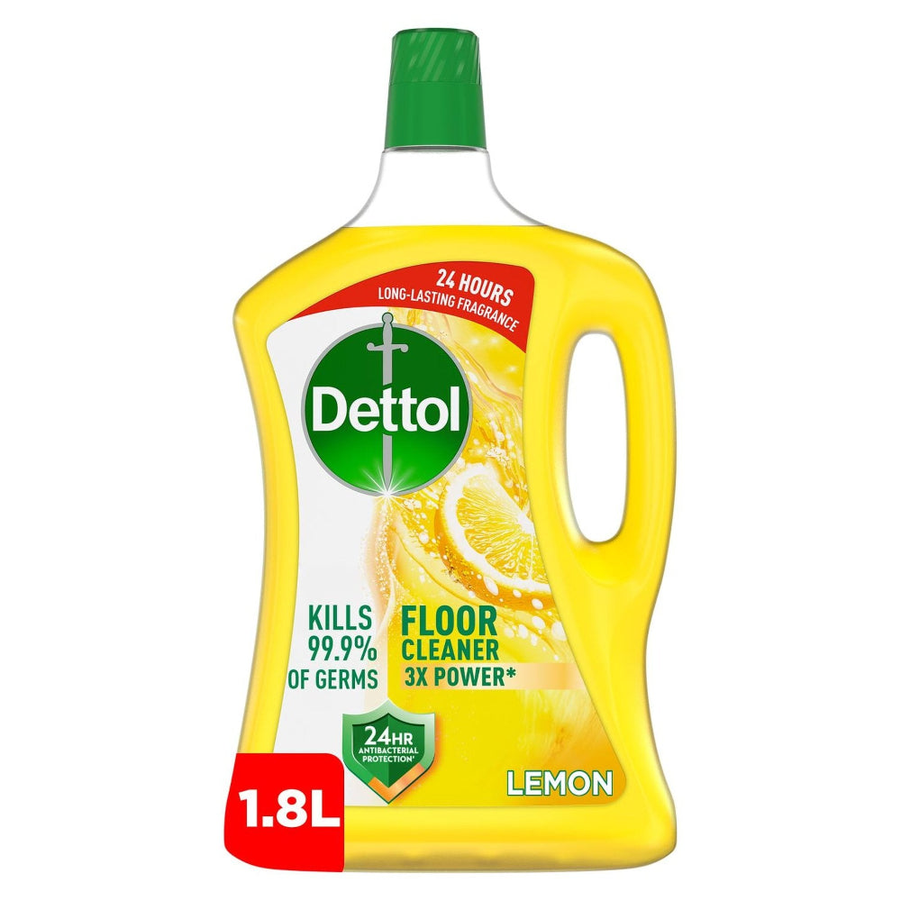 Dettol Power Floor Cleaner Lemon Scent 1.8 Litres
