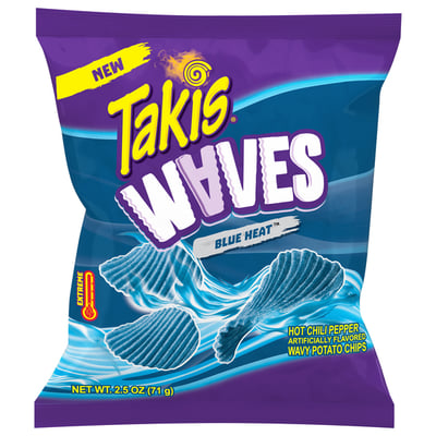 TAKIS WAVES BLUE HEAT CHIPS