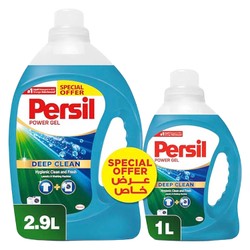 Persil Deep Clean Power Gel Laundry Detergent Rose Scent Front&top Load 2.9l+.950ml