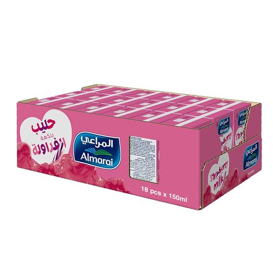Almarai Nijoom Strawberry Flavoured Milk Ltr 150x18