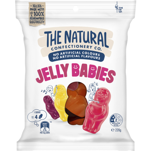 The Natural Confectionary Co. Babies Jelly Candies 220gm