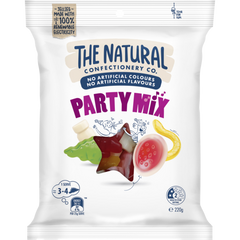 The Natural Confectionary Co Party Mix Jelly Candies 220gm