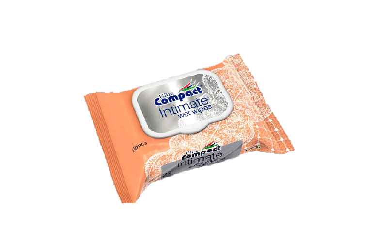 Ultra Compact Intimate Wet Wipes 25Tissue