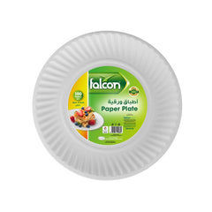 FALCON PAPER PLATE 100PC 9