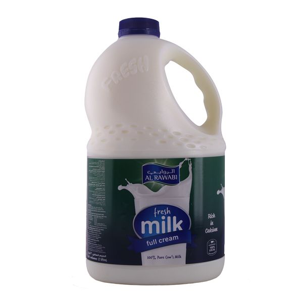 AL RAWABI MILK FULL CREAM 2L