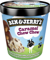 BEN & JERRY'S CARAMEL CHEW 465ML
