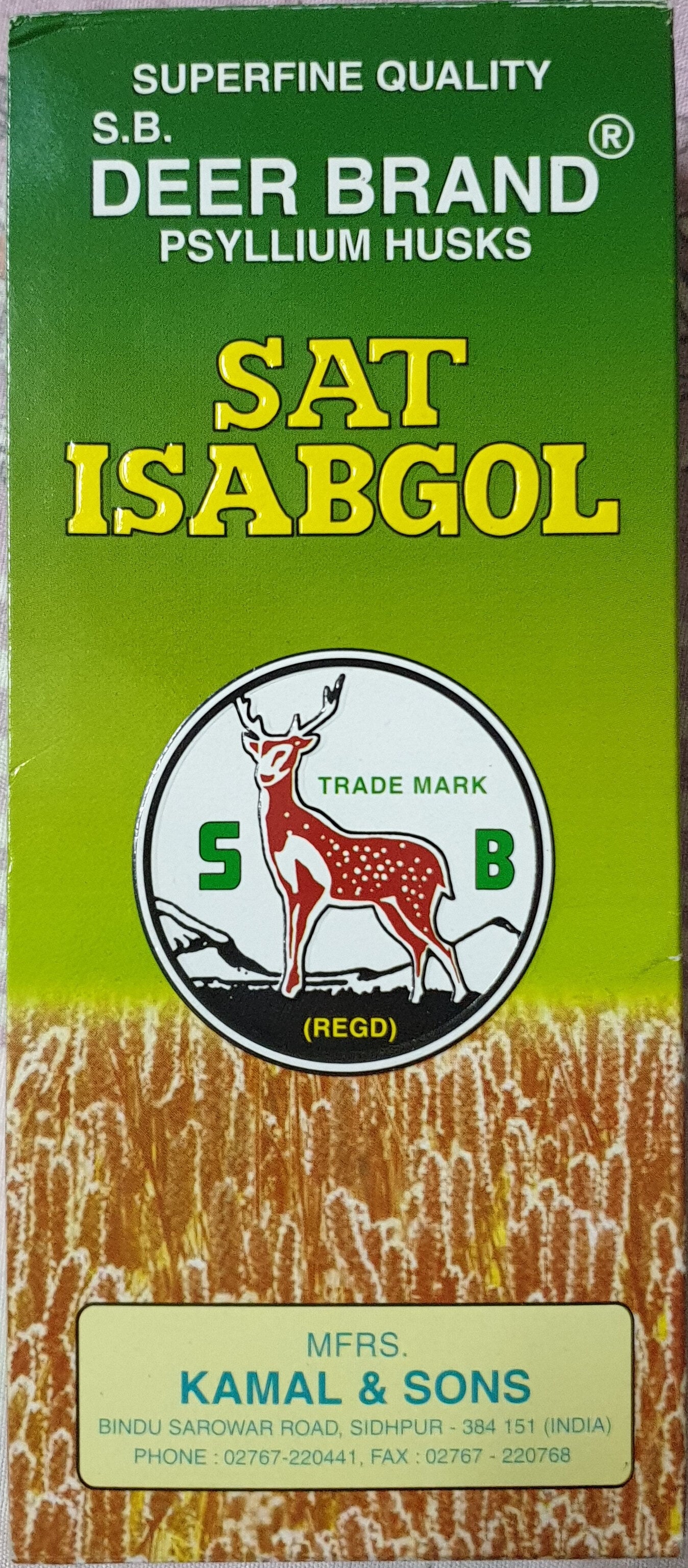 Deer Brand Sat Isabgol