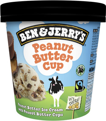 Ben&jerry P/butter Cup 465ml