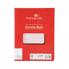 Paperline Red 4 Lined Exercise Book (100 Sheets)