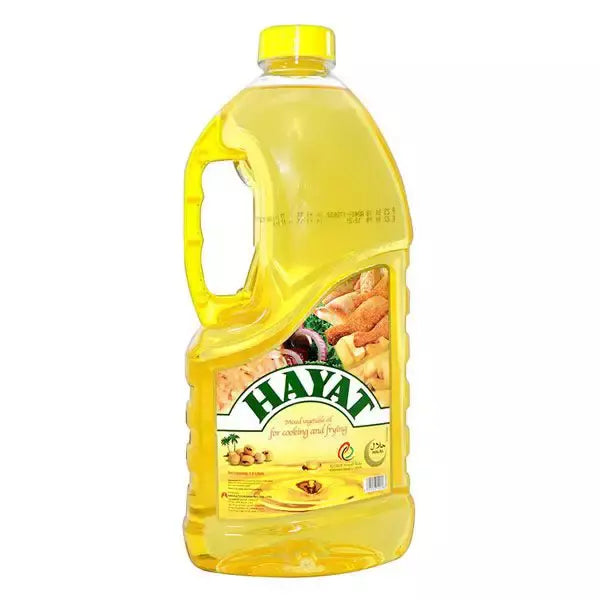 HAYAT PURE VEGETABLE OIL FOR COOKING&FRYING 1.5LTR