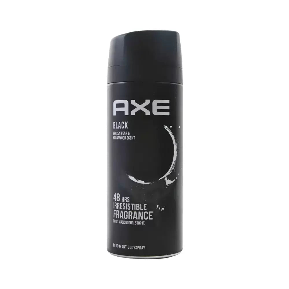 Axe Black 48H Deodorant Spray Frozen Pear & Cedarwood Scent for Men 150ml