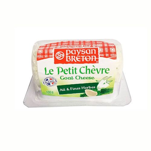 Paysan Breton Goat Cheese With Garlic&herbs 100gm