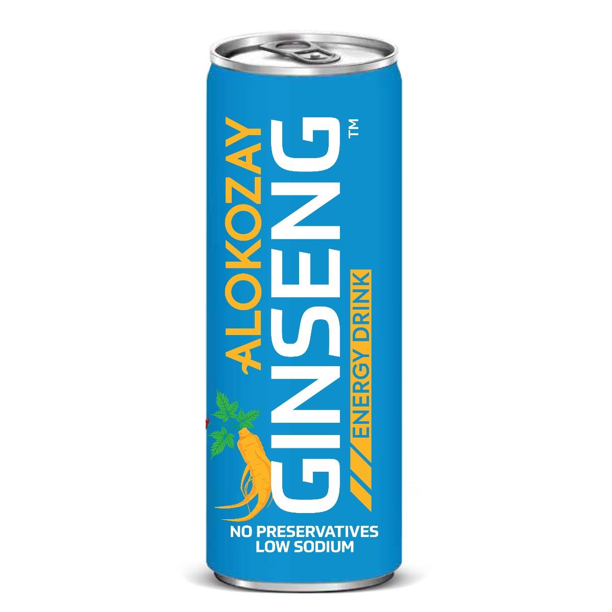 Alokozay Energy Drink with Ginseng - preservatives free, low sodium 250 ML