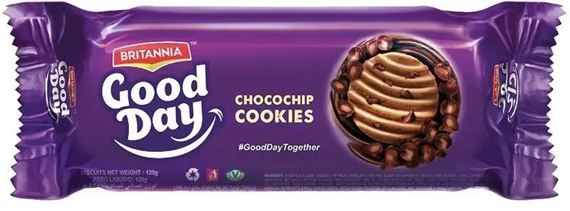 Britania Good Day Choco Chip Cookies 120gm
