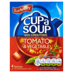 Batchelors Cupa Soup Tomato 4 Sachets