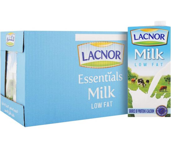 LACNOR HALF CREAM MLK LOW FAT 1 LTR