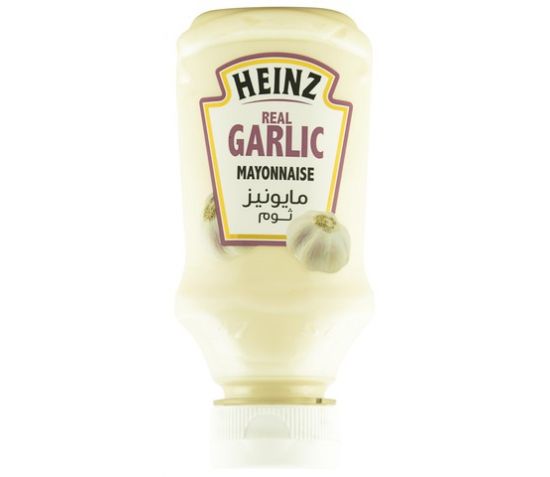 HEINZ MAYO GARLIC TD 12*225ML