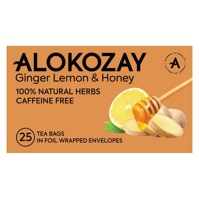 Alokozay Ginger Lemon Teabag 25Hs