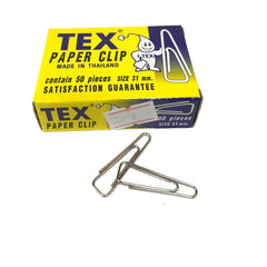 TEX PAPER CLIP 50PCS