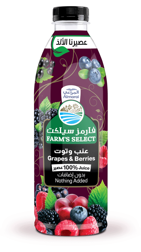 ALMARAI GRAPES & BERRIES FARMS SELECT JUICE 1 L