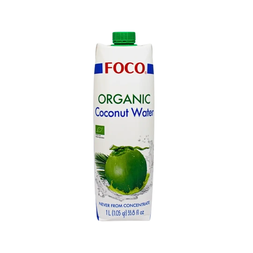 Foco Organic Coconut Water 1ltr