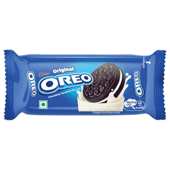 Oreo Original Sandwich Biscuits Filled With Vanilla Cream (10 Pieces) 92gm