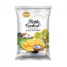 Kitco Kettle Cooked Sea Salt&cider Vinegar Potato Chips 150gm