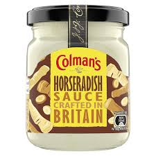 COLMANS HORSERADISH SAUCE 136GM
