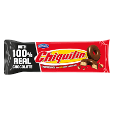 Chiquilin Round Biscuits Coated With Dark Chocolate
